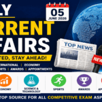 Daily Current Affairs 2026 Latest GK, National & International News Updates