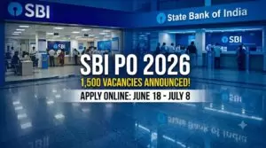 SBI PO Notification 2026 Out: Apply Online for 1,500 Vacancies