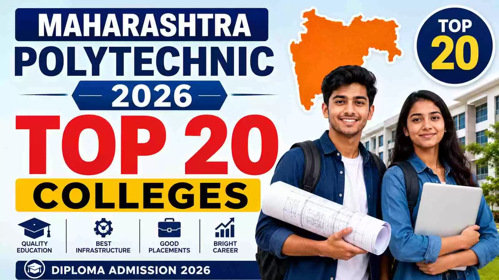Top 20 Polytechnic Colleges in Maharashtra 2026 Best Diploma Colleges After 10th