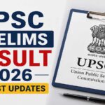 UPSC Prelims Result 2026