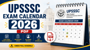 UPSSSC Exam Calendar 2026: Check Post-Wise Exam Schedule, Exam Dates