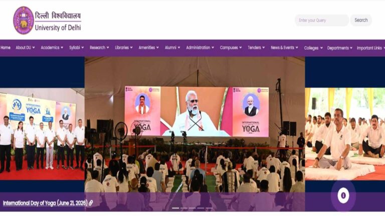 DU Academic Calendar 2026-27 Out: UG & PG Classes from July 28, Full Schedule