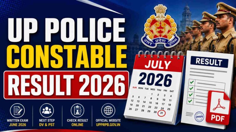 UP Police Constable Result 2026: Latest Update & Expected Date